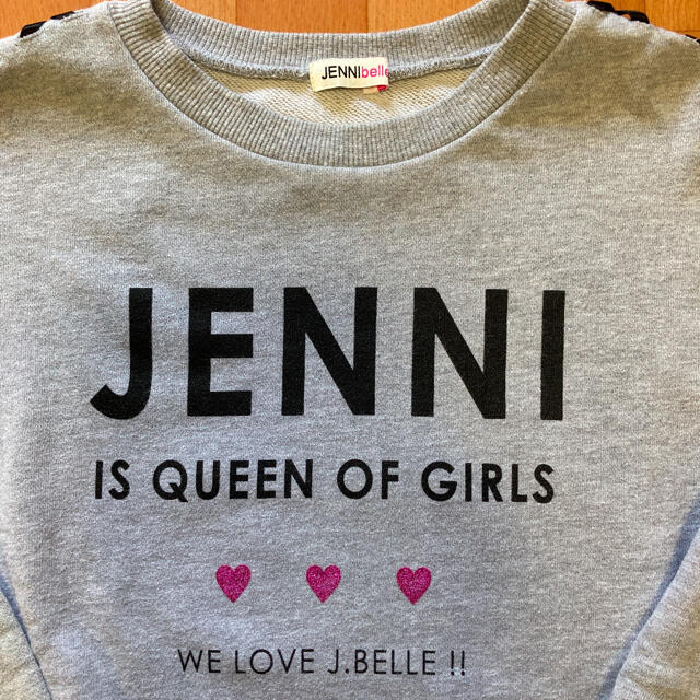 JENNI(ジェニィ)のJENNI belle トレーナー 150㎝ キッズ/ベビー/マタニティのキッズ服女の子用(90cm~)(Tシャツ/カットソー)の商品写真