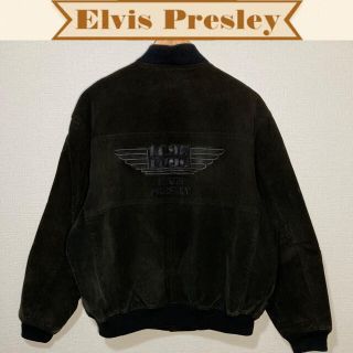 ELVIS PRESLEY レザージャケット　プレスリー　ブルゾン　MA-1 (レザージャケット)