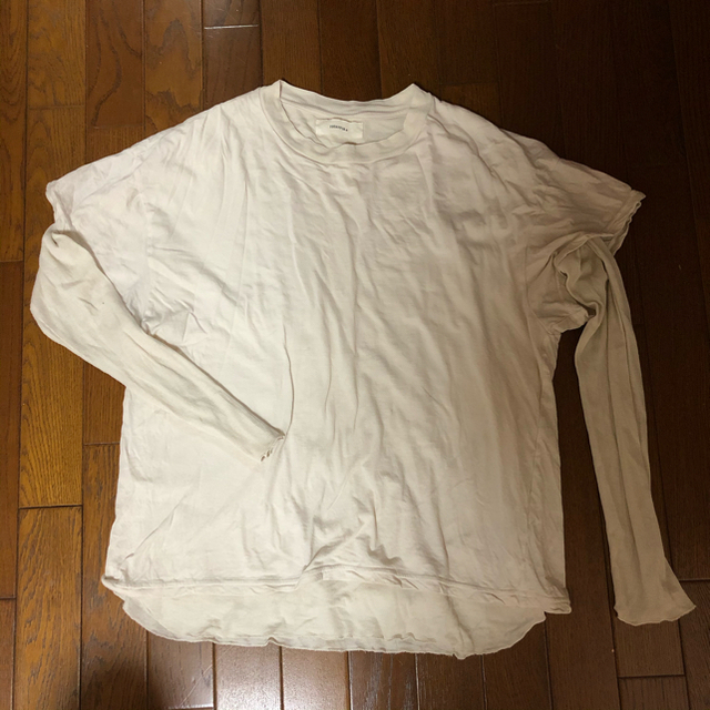 TODAYFUL(トゥデイフル)のTODAYFUL レイヤードシアーロングTシャツ レディースのトップス(Tシャツ(長袖/七分))の商品写真