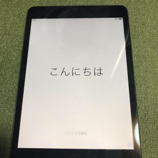 アイパッド(iPad)の【ジャンク】iPad mini 初代 32GB Wi-Fiモデル(タブレット)