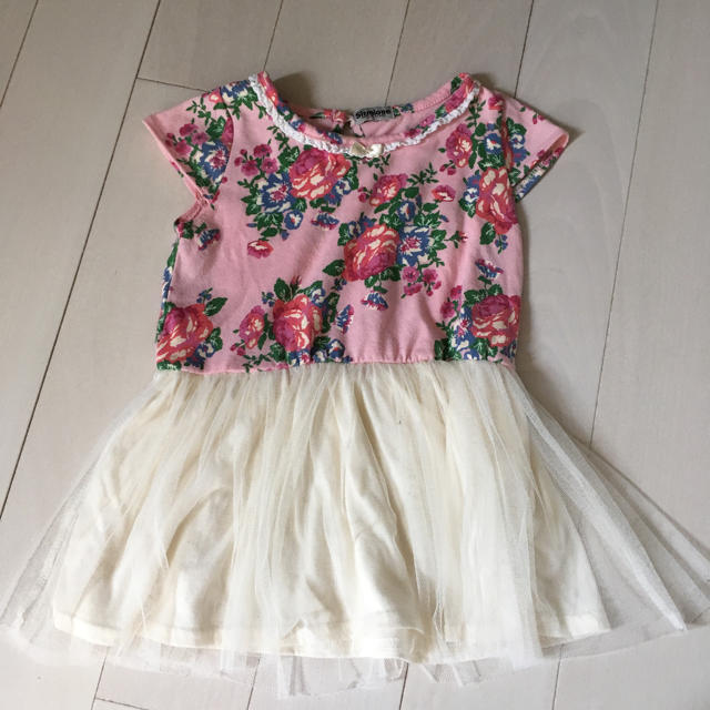 ❤︎flowerワンピース❤︎ キッズ/ベビー/マタニティのキッズ服女の子用(90cm~)(ワンピース)の商品写真