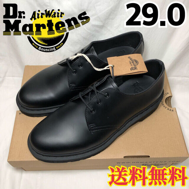 Dr.Martens(ドクターマーチン)の新品◉ドクターマーチン MONO ブラック 1461 3ホールギブソン 29.0 メンズの靴/シューズ(ドレス/ビジネス)の商品写真