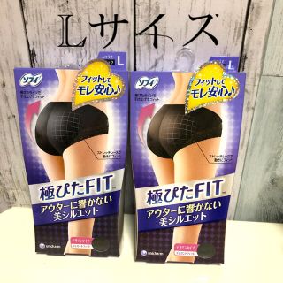 ユニチャーム(Unicharm)の極ピタFIT サニタリーショーツ　Lサイズ2箱(ショーツ)