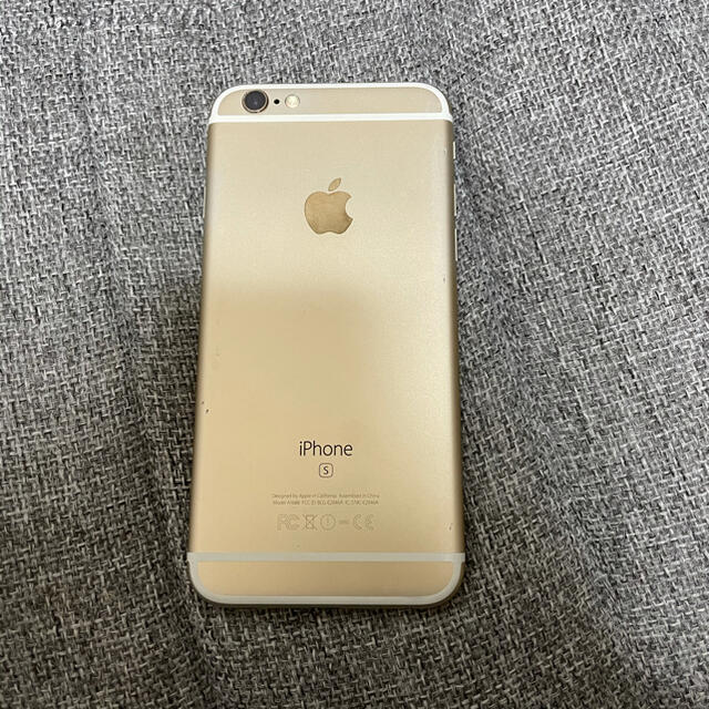 iPhone(アイフォーン)のiPhone 6s Gold 16 GB Softbank スマホ/家電/カメラのスマートフォン/携帯電話(スマートフォン本体)の商品写真