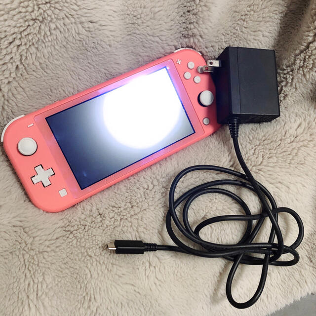 Nintendo Switch Lite 本体 コーラル エンタメ/ホビー ゲームソフト ...