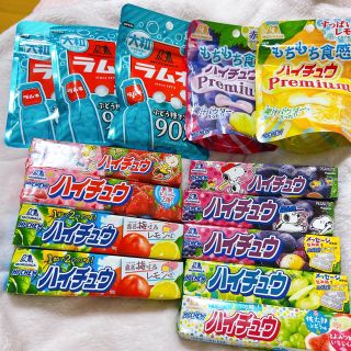 モリナガセイカ(森永製菓)のラムネ、ハイチュウ、ハイチュウpremium(菓子/デザート)