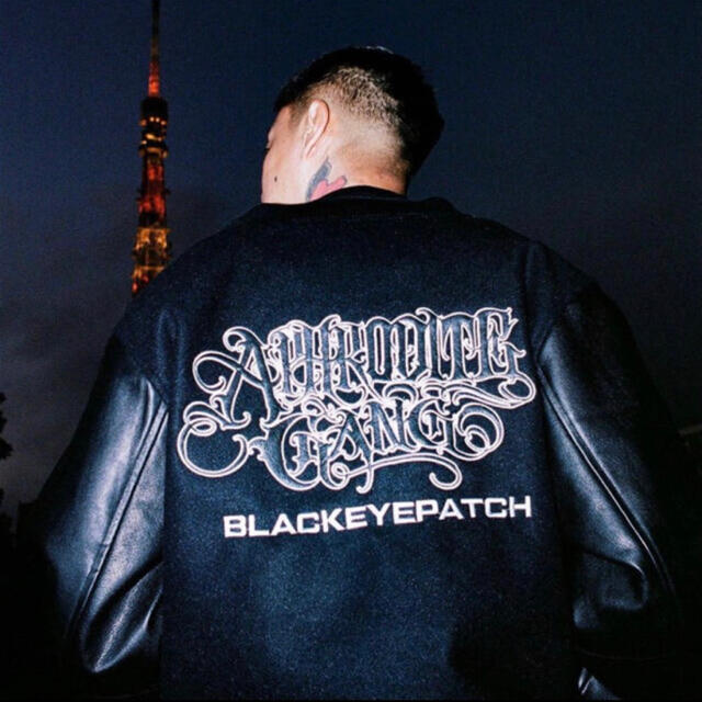 BlackEyePatch × APHRODITE GANG HOLDINGS バーシティジャケット ...