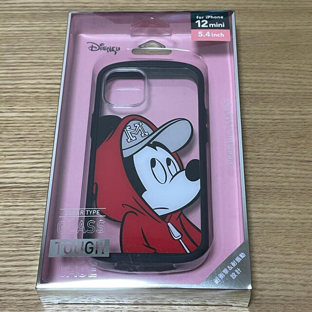 Disney(ディズニー)のiphone12mini ガラスタフケース　ミッキー スマホ/家電/カメラのスマホアクセサリー(iPhoneケース)の商品写真