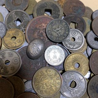 古銭　　慶長豆板銀入り　セット(貨幣)