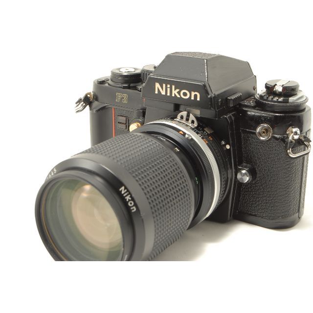 Nikon ニコン フィルムカメラ F3+ズームニッコール35-105mm 当店の記念