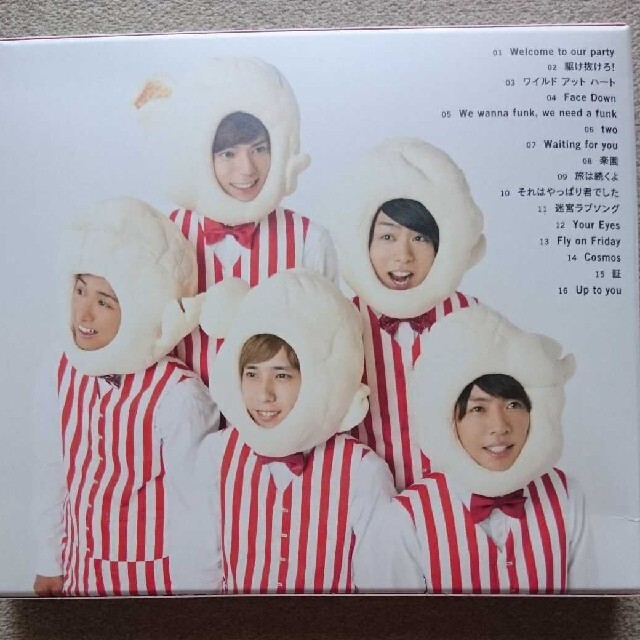 嵐(アラシ)の嵐アルバム Popcorn 初回プレス仕様 エンタメ/ホビーのCD(ポップス/ロック(邦楽))の商品写真