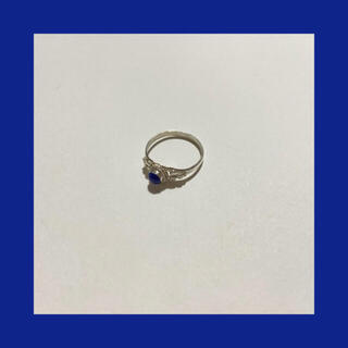 shinto＊天然石シルバーリング 青 紺 ブルー ネイビー(リング(指輪))