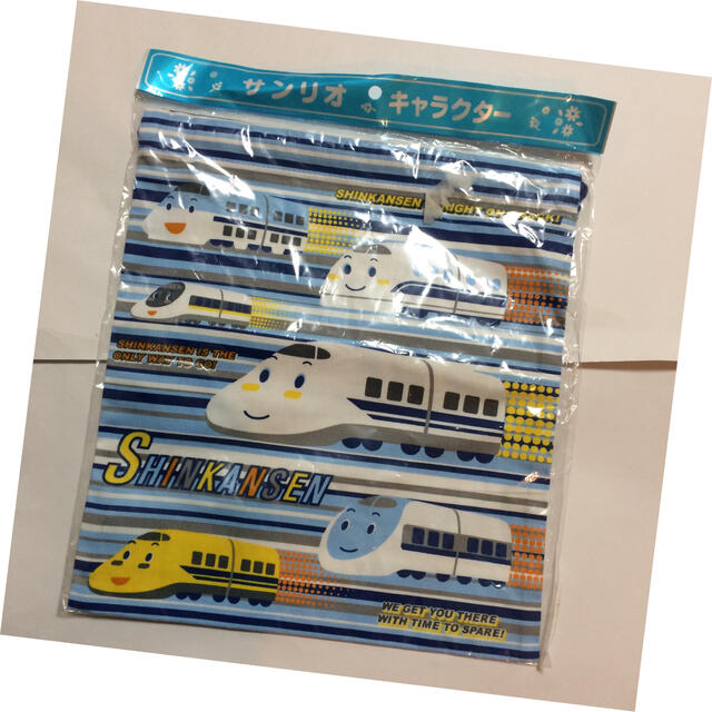 サンリオ(サンリオ)の新幹線700系 300系 レールスター ドクターイエロー巾着袋(大)体操着入れ キッズ/ベビー/マタニティのこども用バッグ(体操着入れ)の商品写真