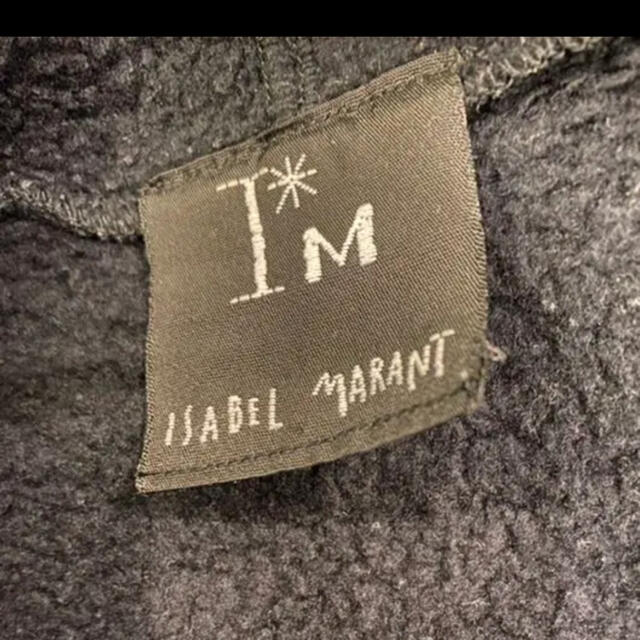 Isabel Marant(イザベルマラン)のISABEL MARANT イザベルマラン パーカー 黒 ブラック M 裏起毛 レディースのトップス(パーカー)の商品写真