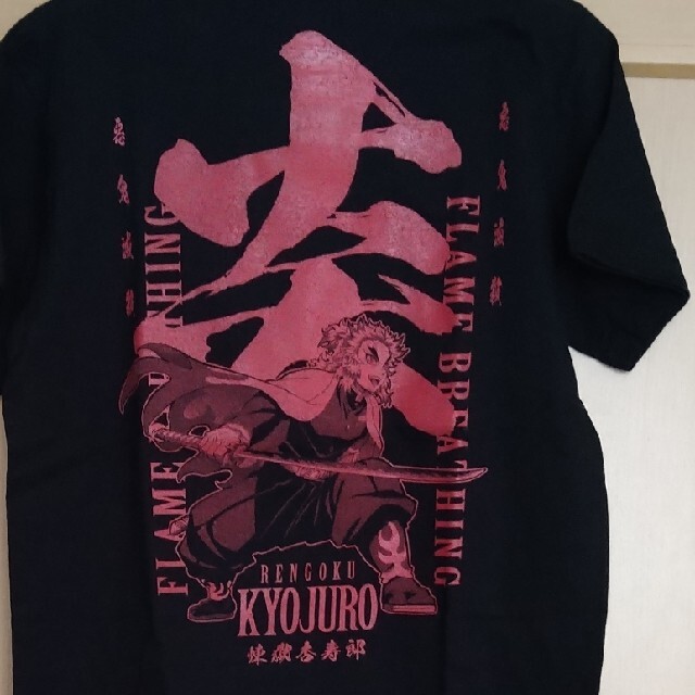 鬼滅の刃　煉獄杏寿郎　炎Tシャツ レディースのトップス(Tシャツ(半袖/袖なし))の商品写真