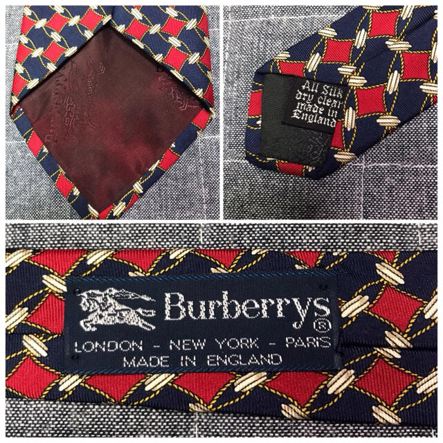 BURBERRY(バーバリー)のバーバリー　ネクタイ イギリス製 メンズのファッション小物(ネクタイ)の商品写真