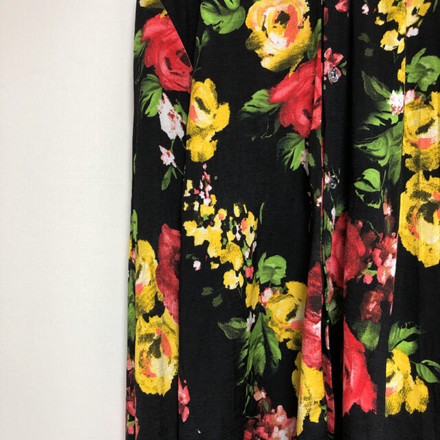 floral shirt black rose black power net メンズのトップス(シャツ)の商品写真