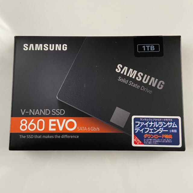 未開封・新品　SSD1TB SAMSUNG 860EVO
