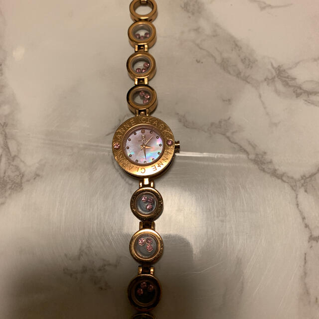 ANNE CLARK(アンクラーク)のアンクラーク　レディース  腕時計　ピンクゴールド レディースのファッション小物(腕時計)の商品写真