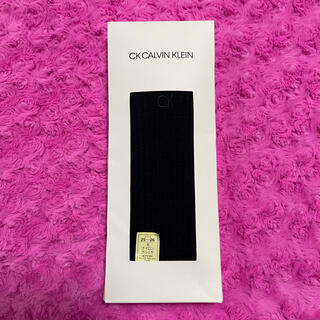 カルバンクライン(Calvin Klein)のCalvin Klein ビジネスソックス　ブラック25〜26cm(ソックス)