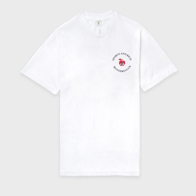 Sporty & Rich Big Apple T Shirt ホワイト M