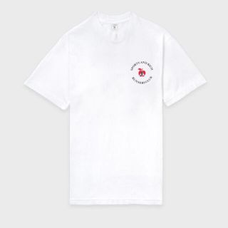 ビューティアンドユースユナイテッドアローズ(BEAUTY&YOUTH UNITED ARROWS)のSporty & Rich Big Apple T Shirt ホワイト M(Tシャツ(半袖/袖なし))