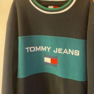 トミーヒルフィガー(TOMMY HILFIGER)のトミーヒルフィガー トミージーンズ トレーナー スウェット 古着 ヴィンテージ(スウェット)