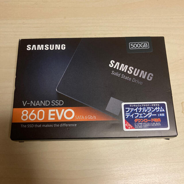 SAMSUNG サムスン SSD 860 EVO 500GB 未使用品