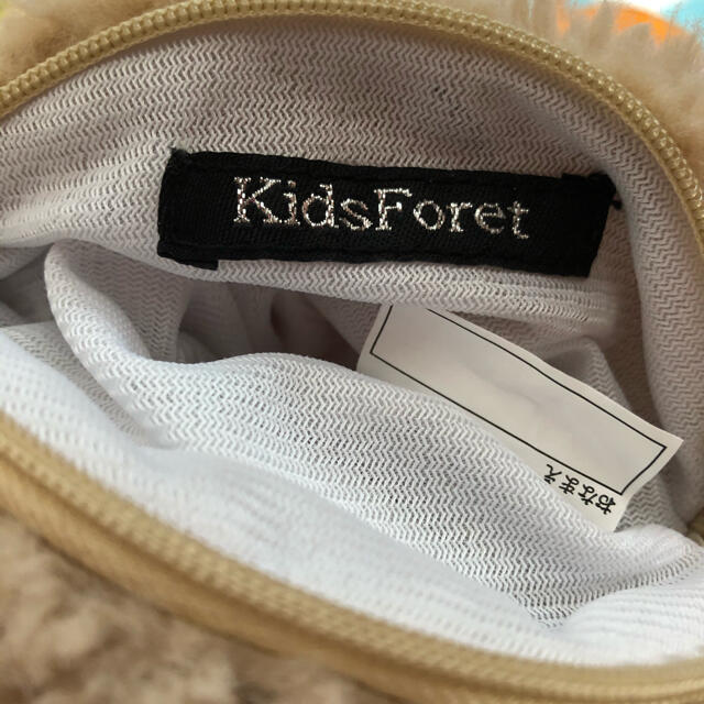 KIDS FORET(キッズフォーレ)のキッズフォーレ くま バッグ キッズ/ベビー/マタニティのこども用ファッション小物(その他)の商品写真