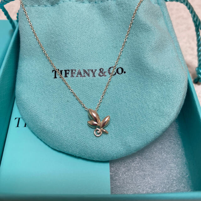 大得価 Tiffany & Co. - ティファニー ネックレス オリーブリーフの