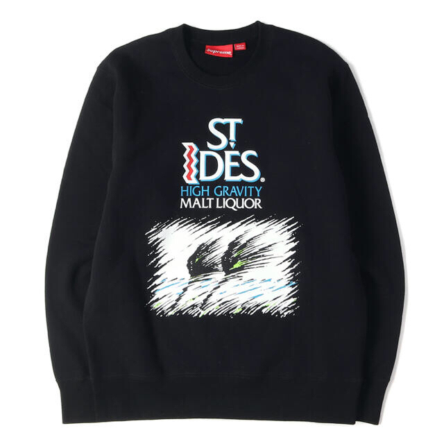 Supreme St Ides Crewneck Black