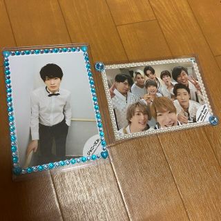 ジャニーズ(Johnny's)のB7 硬質ケース デコ 写真入れ L版写真ケース (アイドルグッズ)