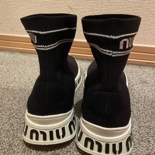 miumiu - ミュウミュウ ソックススニーカーの通販 by 、｜ミュウミュウ ...