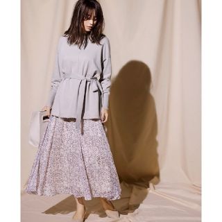 プラステ(PLST)の蛯原友里さん着用✨新品♥️PLST♥️シルクカシミヤブレンドベルティドニット。Ｓ(ニット/セーター)