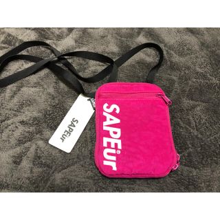 シュプリーム(Supreme)のSAPEur ショルダーバッグ ピンク(ショルダーバッグ)