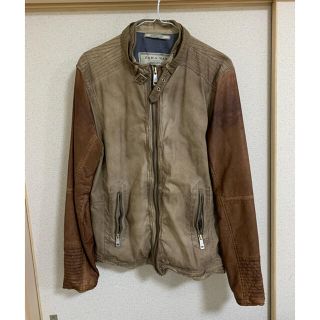 ザラ(ZARA)のZARA レザージャケット(レザージャケット)