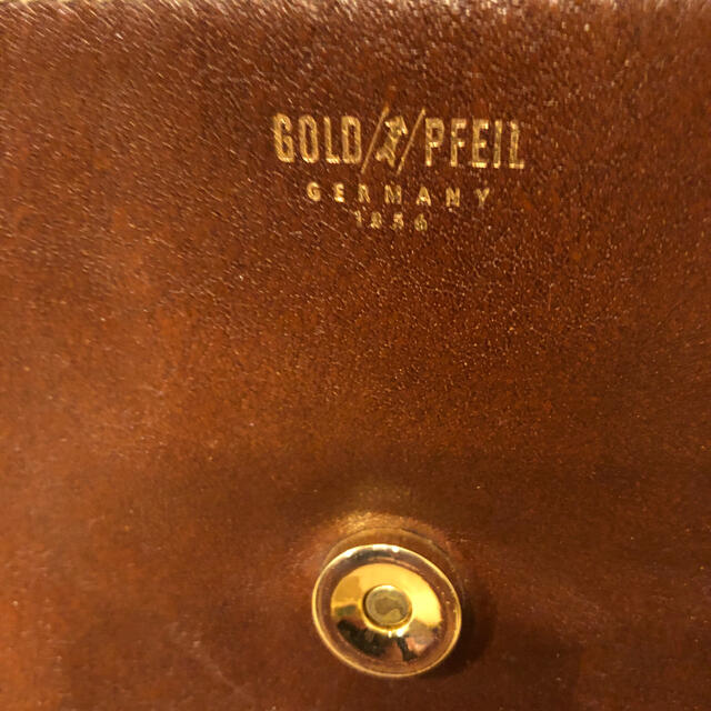 GOLD PFELL　ゴールドファイル　セカンドバッグ　レザー　a0169