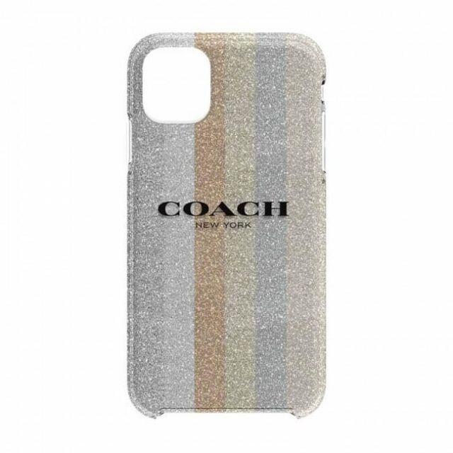 COACH(コーチ)の新作★COACH 人気のコーチ ラメ iPhone 11ケース 日本未発売 スマホ/家電/カメラのスマホアクセサリー(iPhoneケース)の商品写真