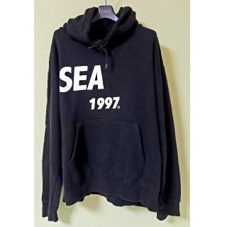 レア！！YouthLoser×WIND AND SEA ブラックパーカー 美品