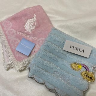 ウェッジウッド(WEDGWOOD)のWEDG WOOD  FURLA タオルハンカチ(ハンカチ)