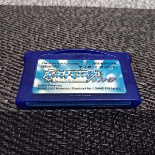 ゲームボーイアドバンス(ゲームボーイアドバンス)の【GBA】ポケモン サファイア(家庭用ゲームソフト)