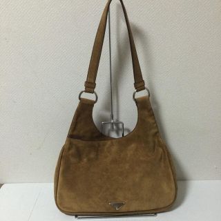 プラダ ワンショルダーバッグ ハンドバッグ スウェード レディース PRADA 【1-0099907】