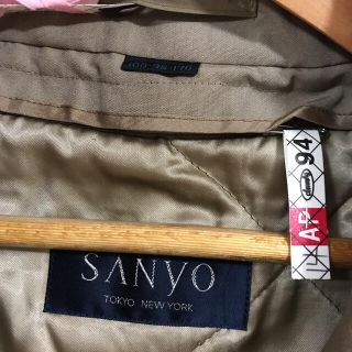 SANYO - SANYO TOKYO NEWYORK ステンカラーコート 三陽商会 COATの通販 ...