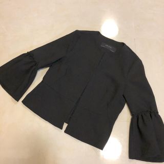 ザラ(ZARA)のZARA ノーカラージャケット　未使用‼️(ノーカラージャケット)