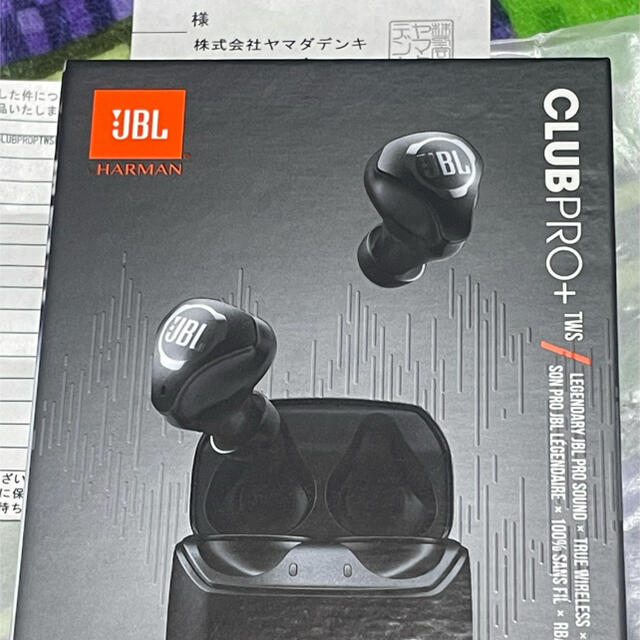 スマホ/家電/カメラJBL Club Pro+ plus TWS 納品書付き