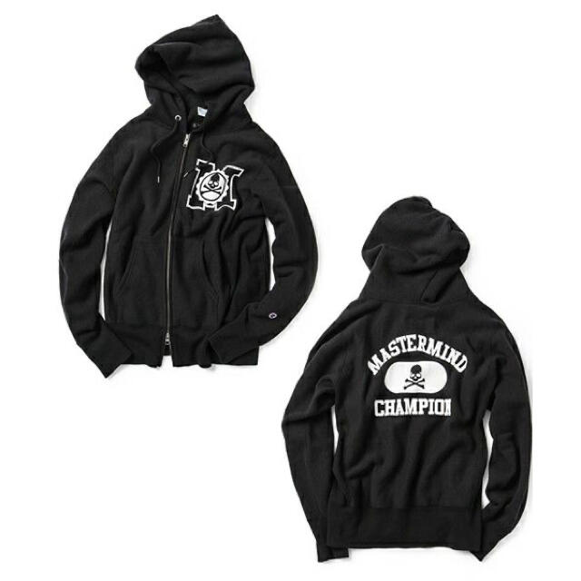 mastermind JAPAN(マスターマインドジャパン)の新品サイズL MASTERMIND JAPAN CHAMPION HOODED メンズのトップス(パーカー)の商品写真