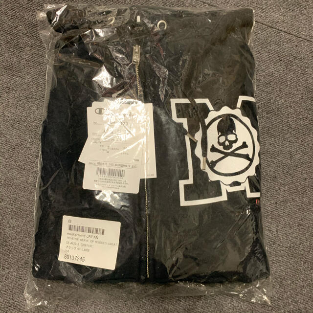 mastermind JAPAN(マスターマインドジャパン)の新品サイズL MASTERMIND JAPAN CHAMPION HOODED メンズのトップス(パーカー)の商品写真