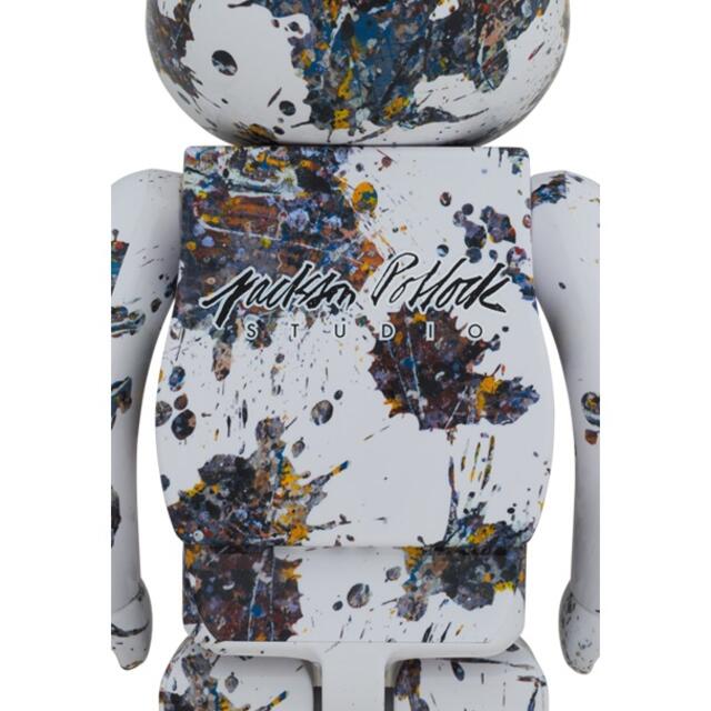MEDICOM TOY(メディコムトイ)のBE@RBRICK Jackson Pollock Studio 1000％ エンタメ/ホビーのおもちゃ/ぬいぐるみ(その他)の商品写真
