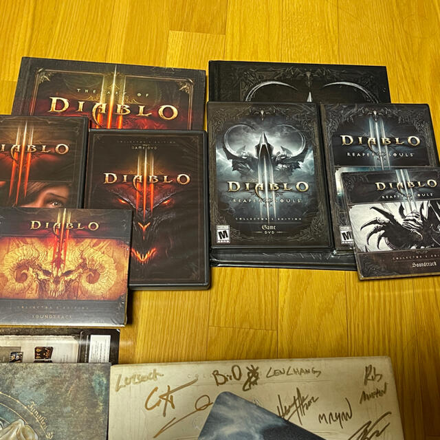 Diablo 3 ディアブロ3 サイン入り コレクターズエディション