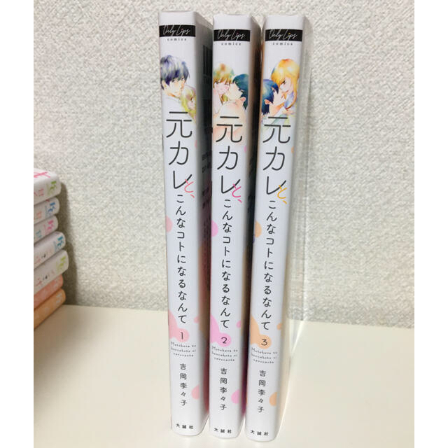 ①元カレと、こんなコトになるなんて 全巻セット　特典付き エンタメ/ホビーの漫画(女性漫画)の商品写真